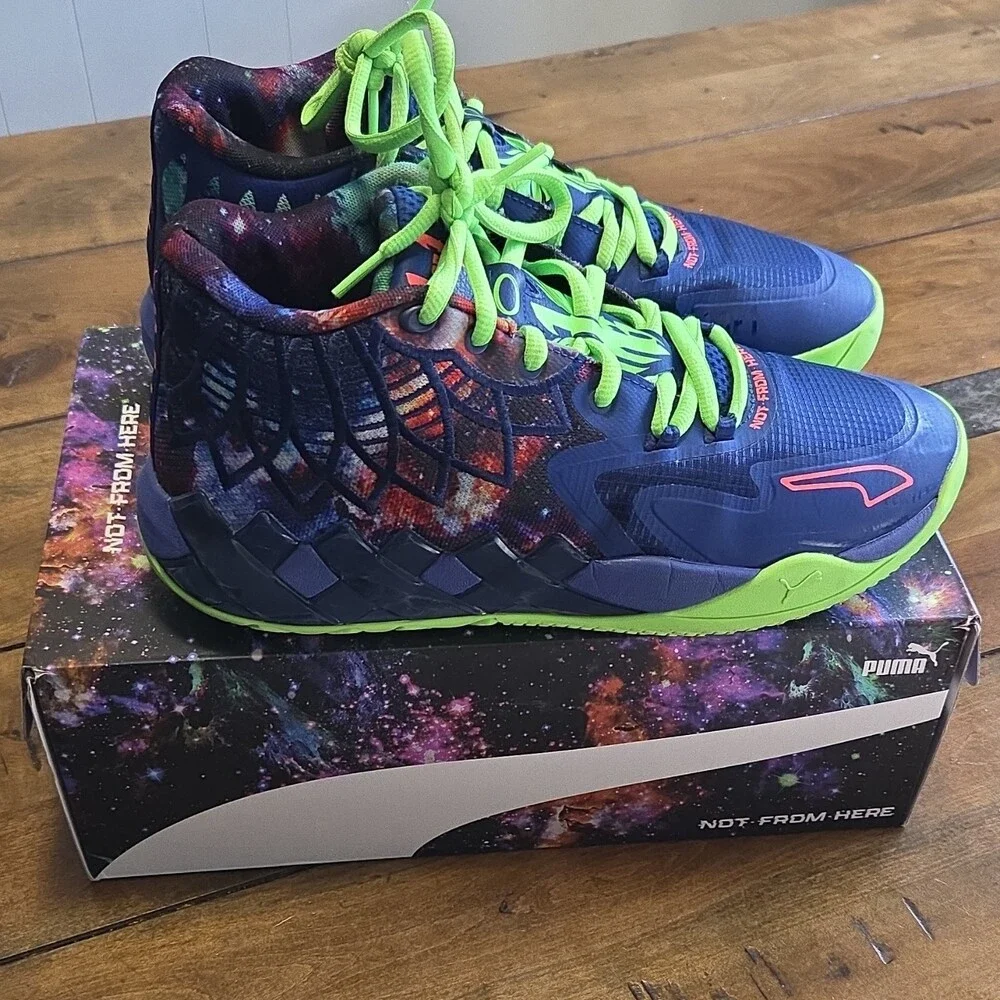 Puma MB.01 Galaxy LaMelo Ball Size 10.5 Men 376677-07 w/ OG Box Excellent